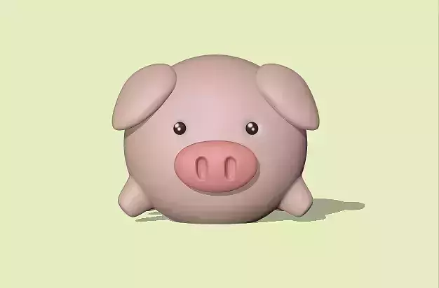 Cute Little Pig 