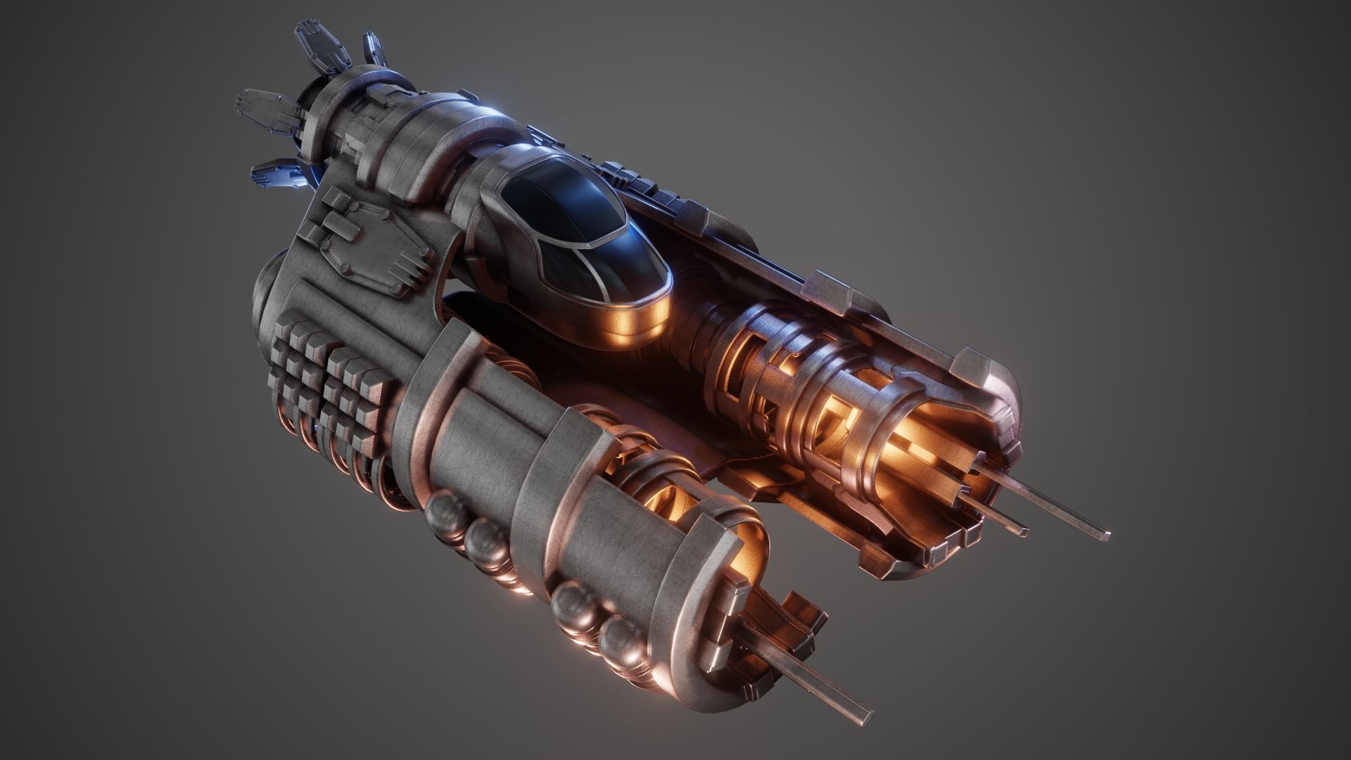 Highpoly Spaceship