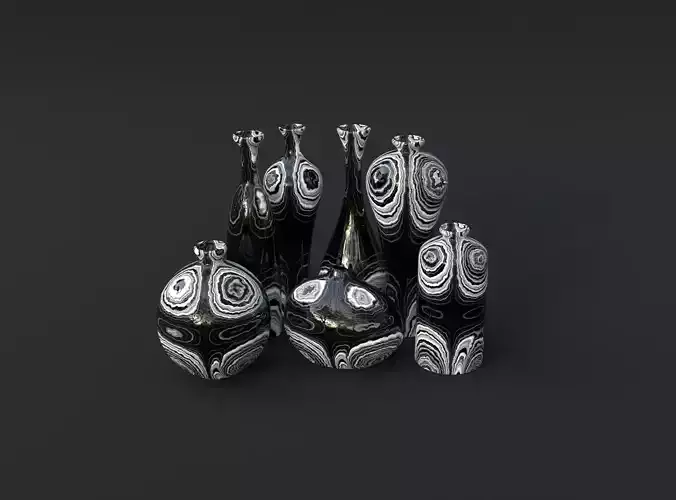 Vases vase Low-poly 3D model