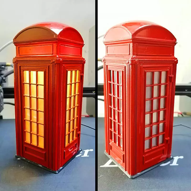 Phone Booth 3D print model_0