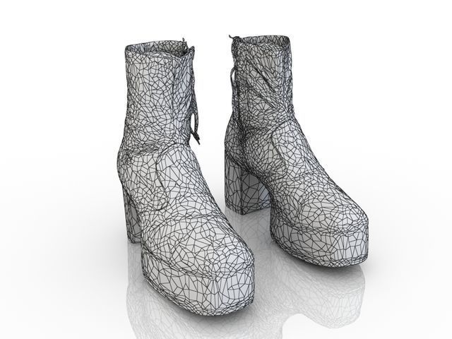 Scenic boots 3D model_2