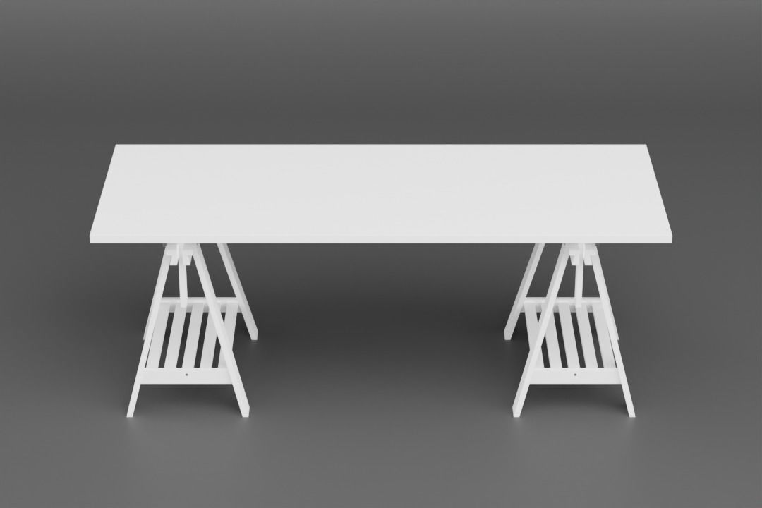 Designers Table 3D model_3