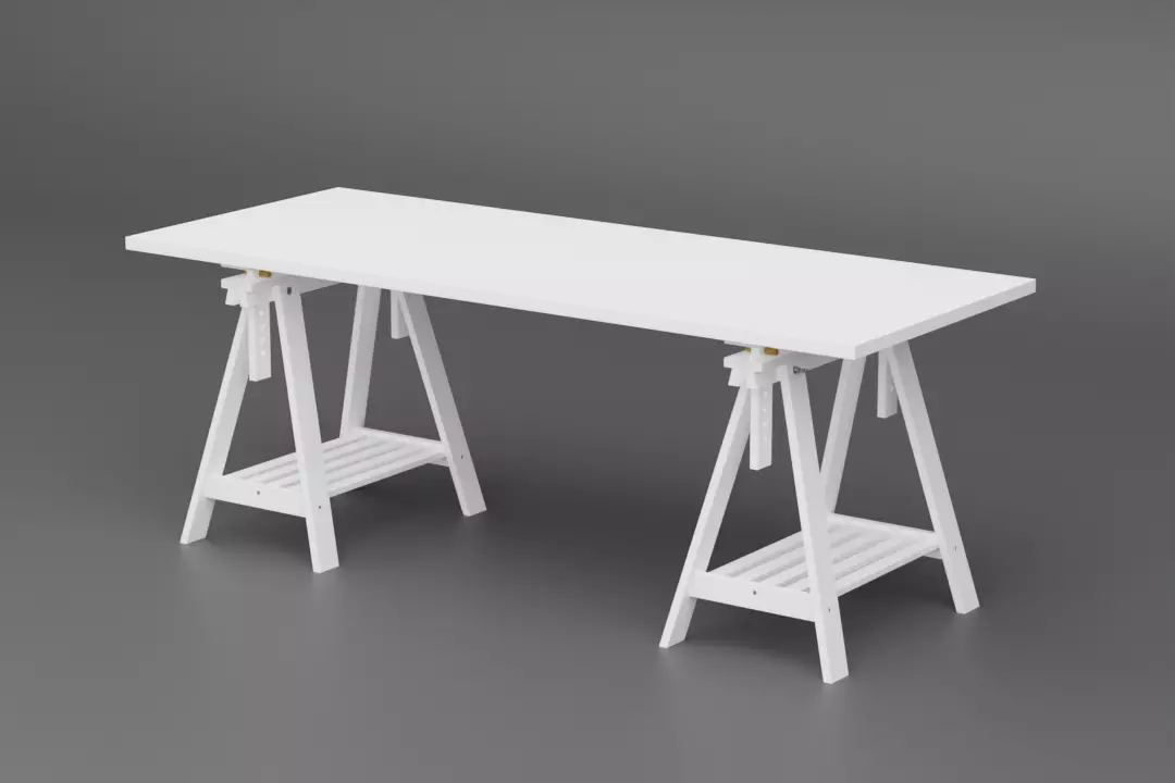 Designers Table 3D model_0