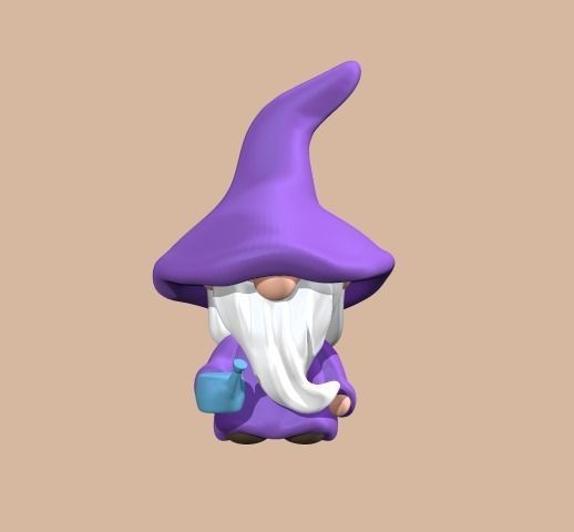 Gnome House 3D print model_2