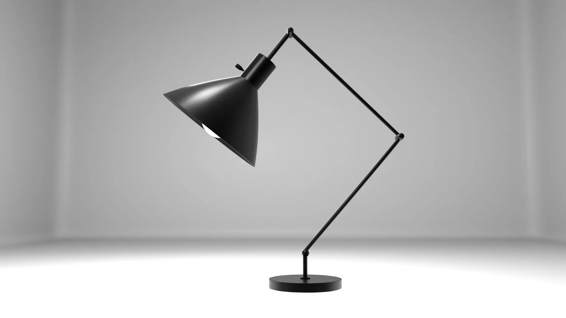 Lamp model table 3D model