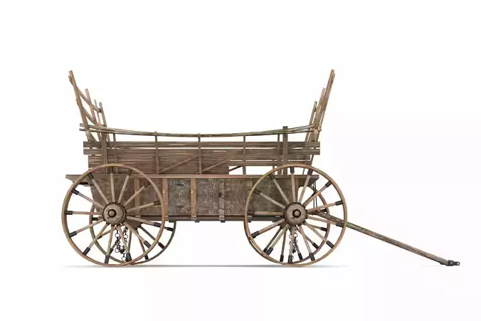 Old Wooden Cart