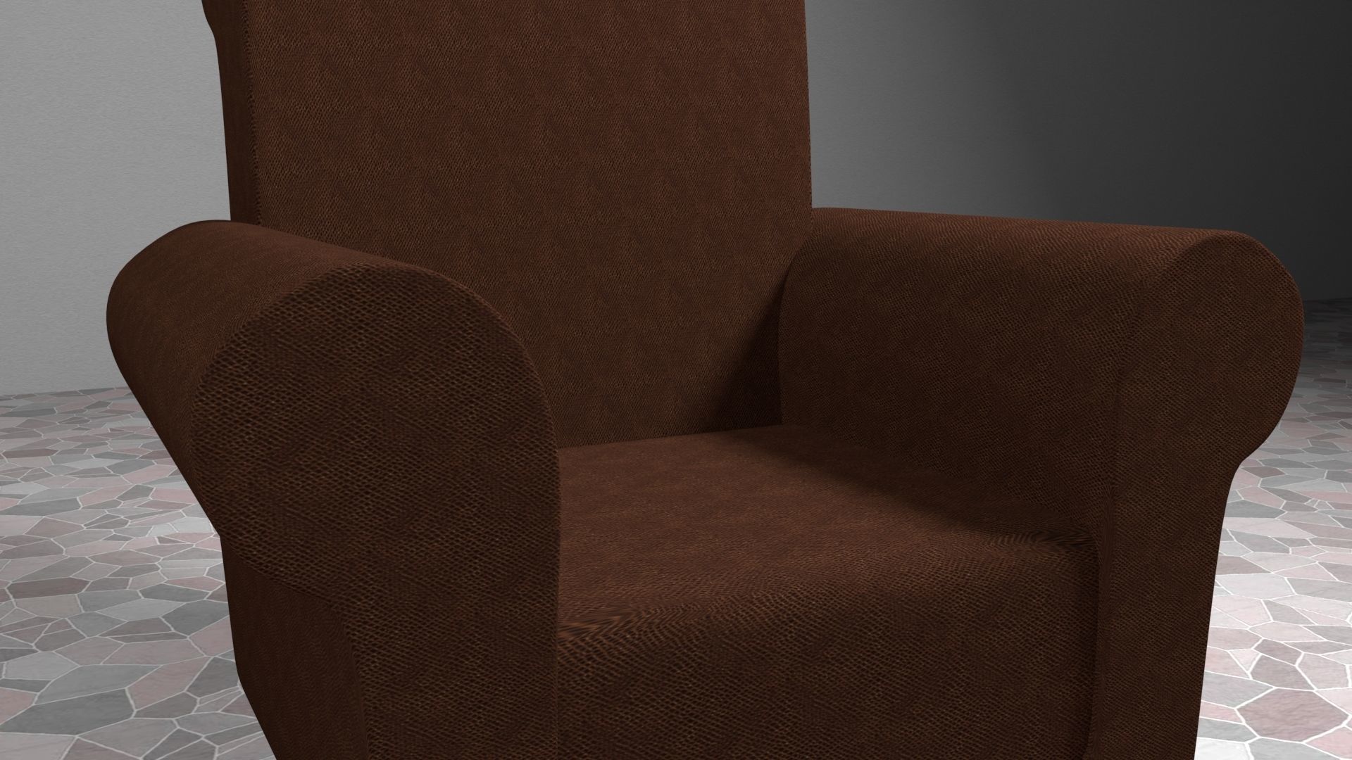 Sofa model chair 3D model_3