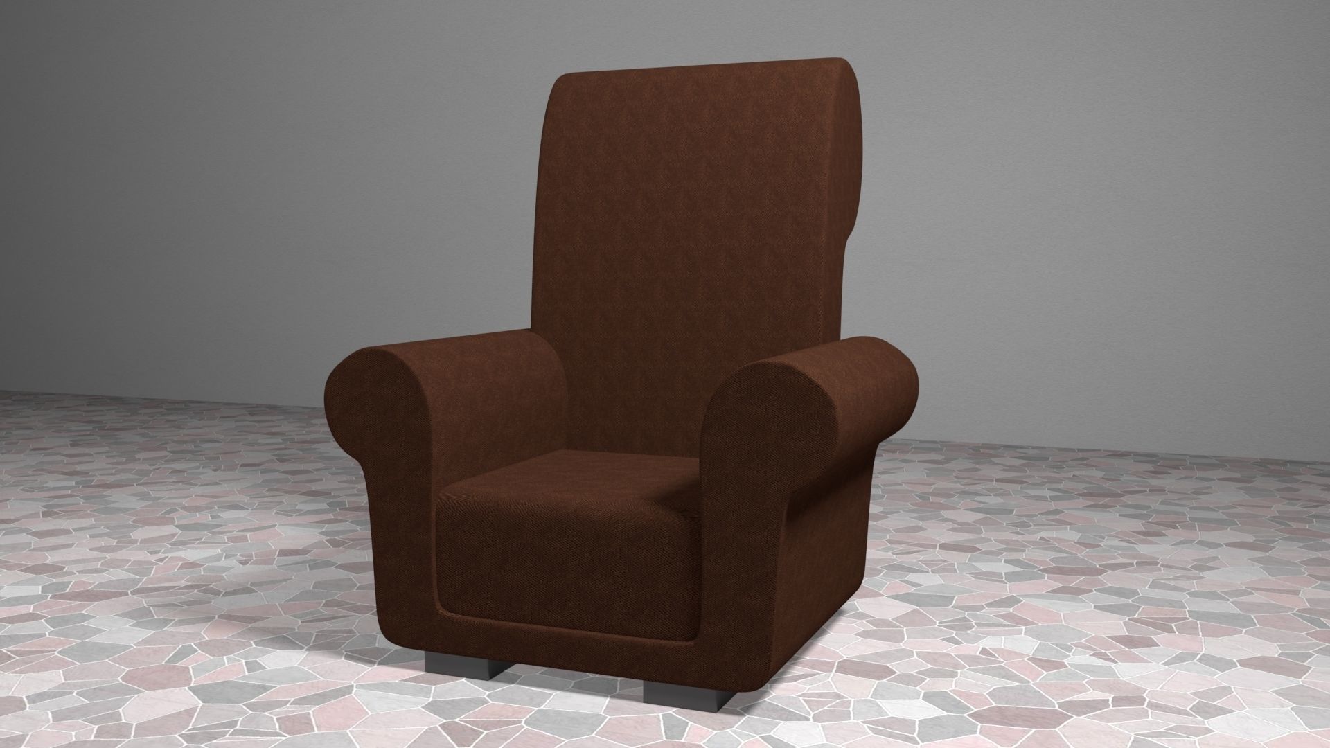 Sofa model chair 3D model_1