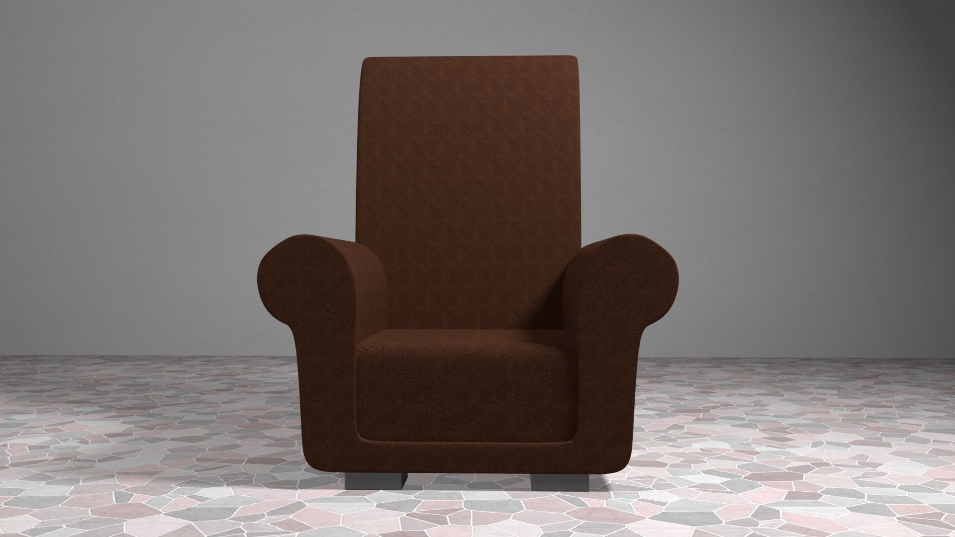 Sofa model chair 3D model_2