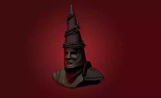 Blasphemous Penintent One Bust 3D print model