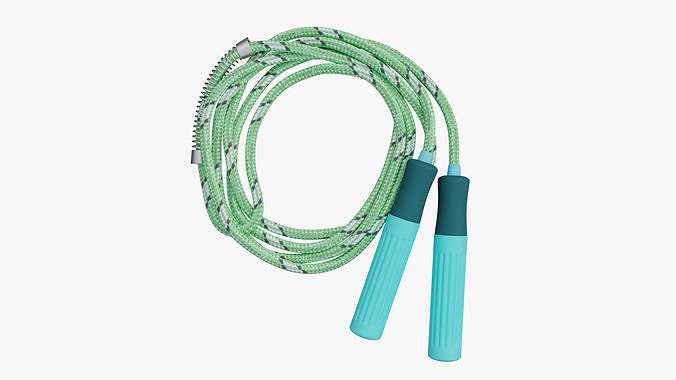 Skipping green 3D model