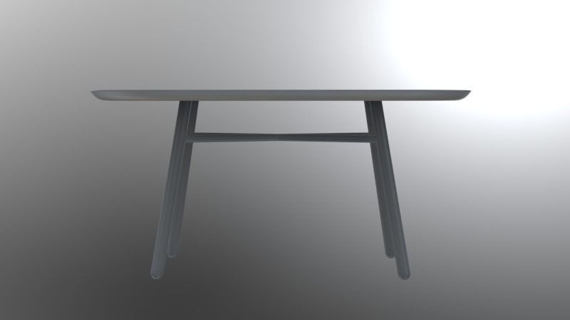 Table side Free 3D model_5