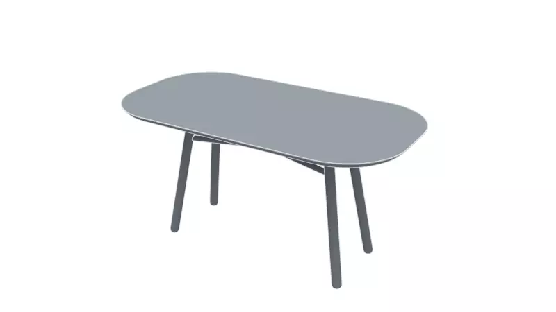 Table side Free 3D model_0