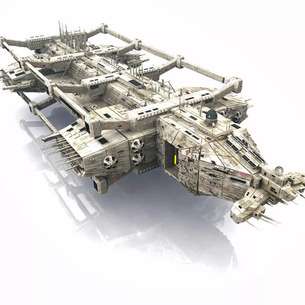 CDF Xenon Heavy Freighter 3D model