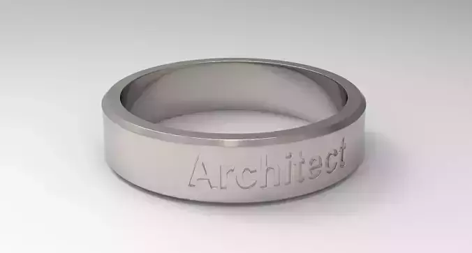 Architect Ring Platinum