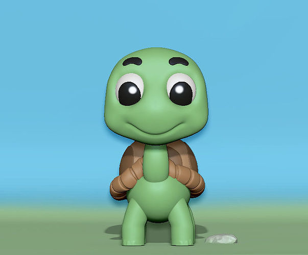 Turtle 3D model 3D printable | CGTrader