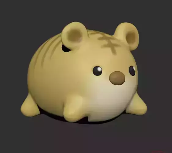 Tiger toy pig