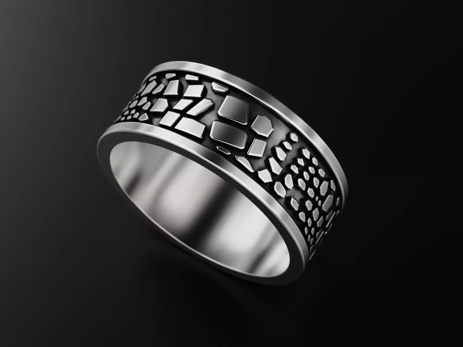 Wedding ring 027 New 3D print model