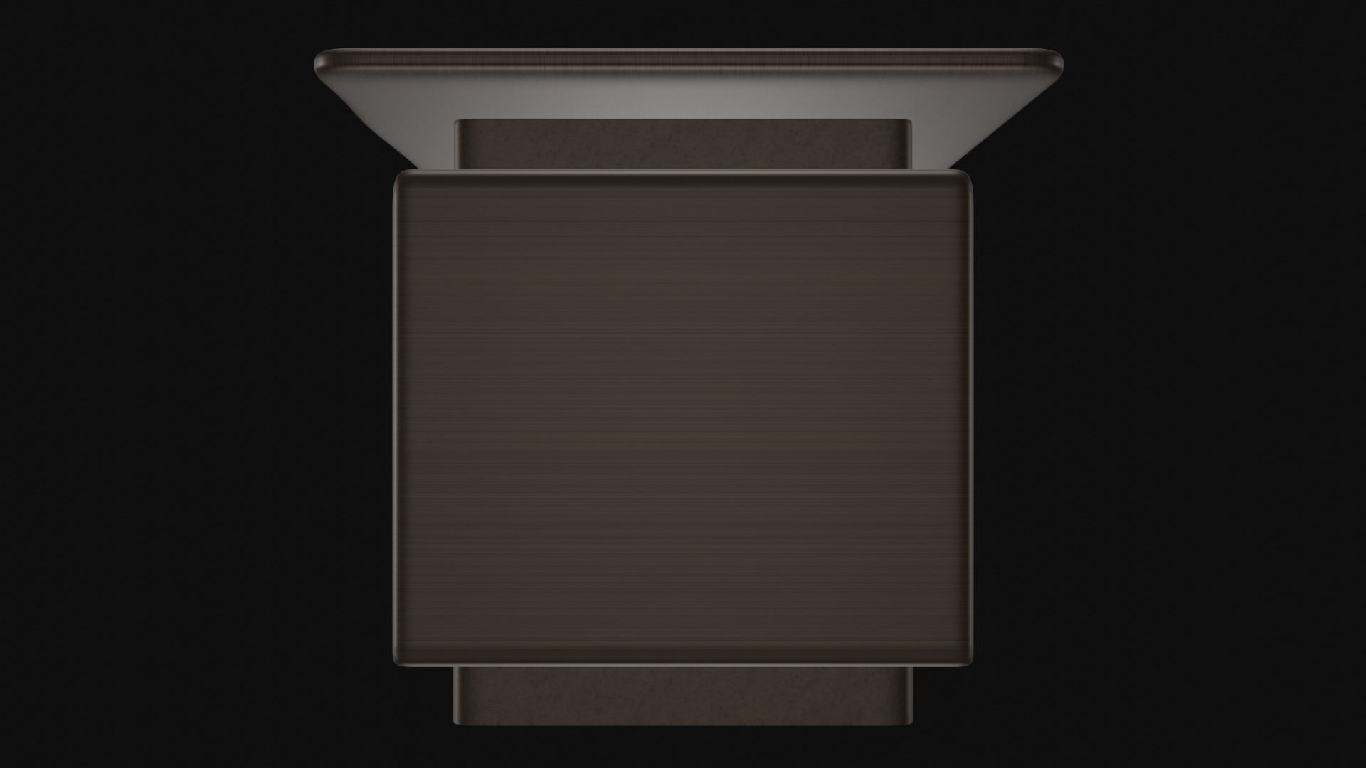 Modern desk Free low-poly 3D model_5