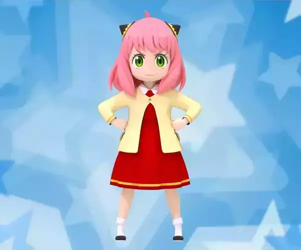 Anya Forger 3D model