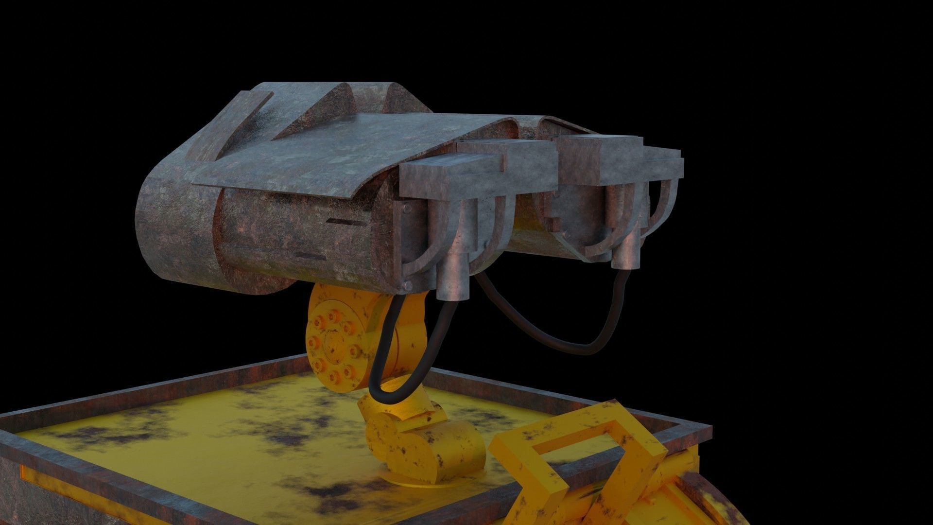 Wall-e wall e robot 3D model_4