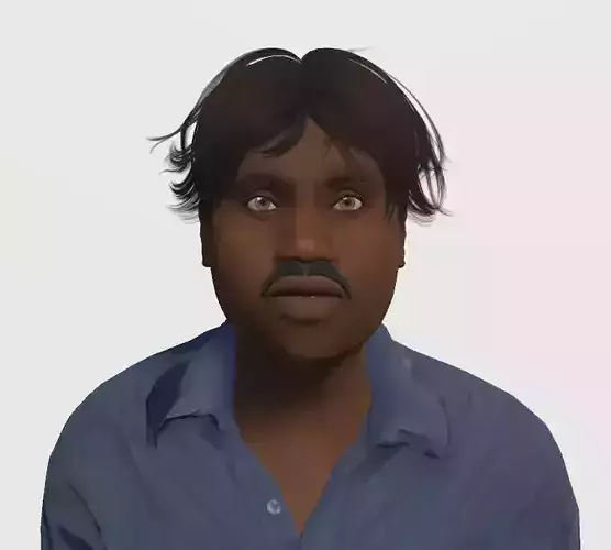 Unity Humanoid Model Male 012 Free 3D model