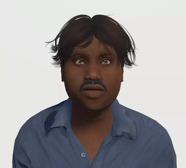 Unity Humanoid Model Male 012 Free 3D model