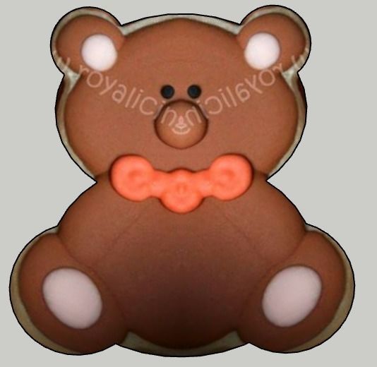 Bear Cookie Cutter 3D print model_3