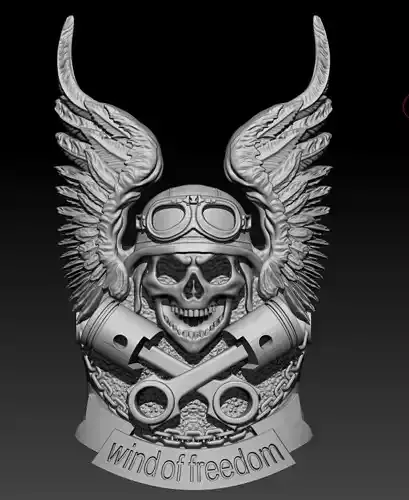 Lock for  leather bracelet 3D print model