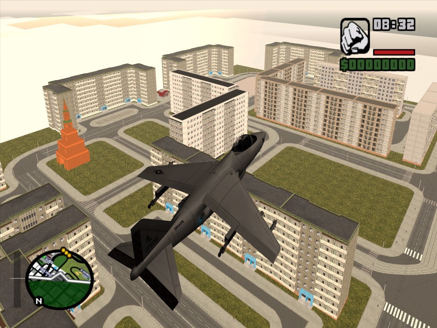 MAP for GTA SA  USSR 1965 Low-poly 3D model_6