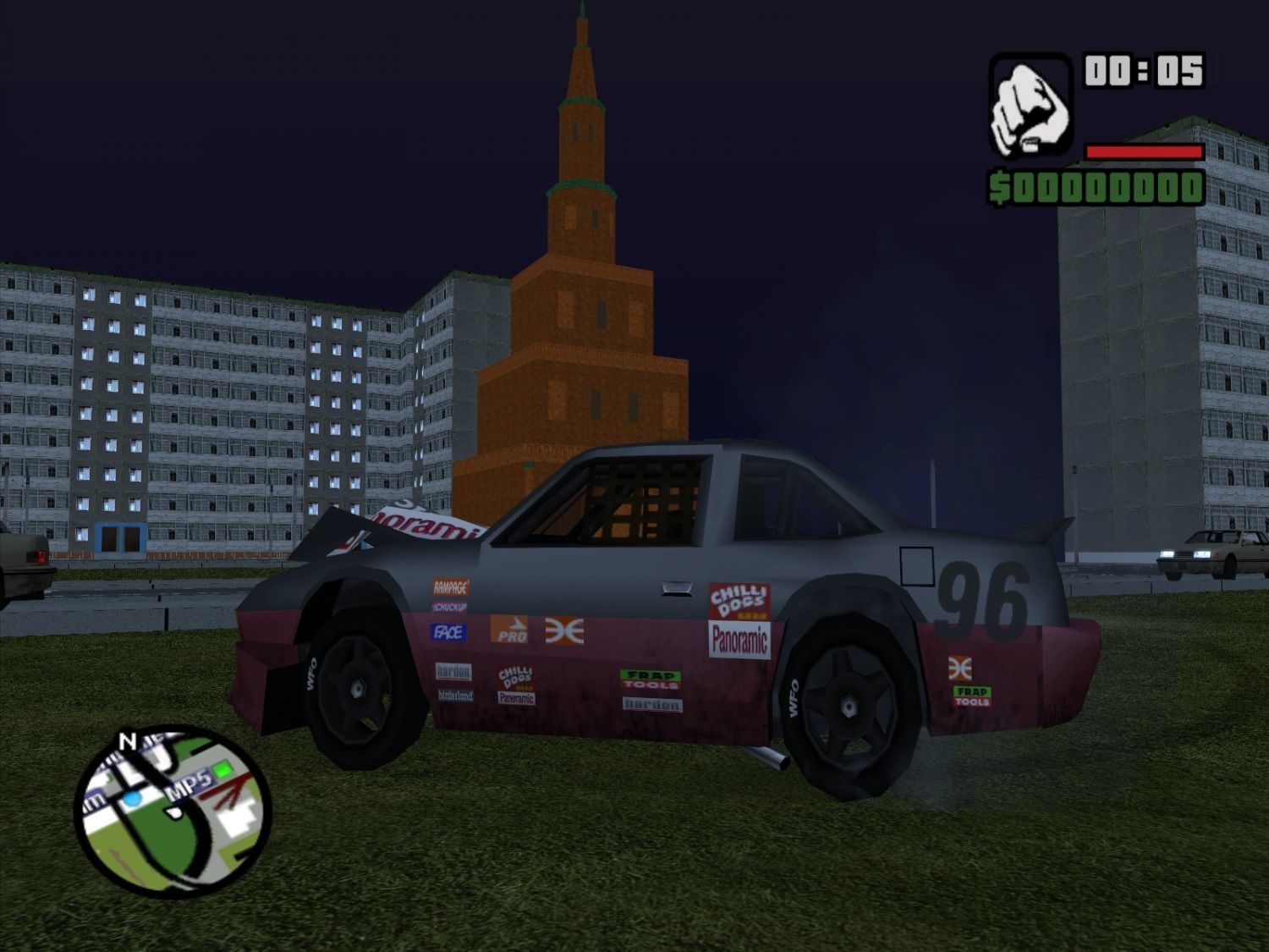 MAP for GTA SA  USSR 1965 Low-poly 3D model_3