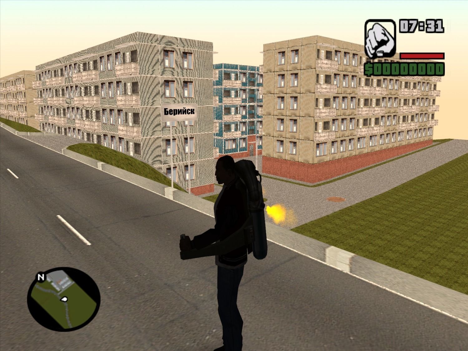 MAP for GTA SA  USSR 1965 Low-poly 3D model_8