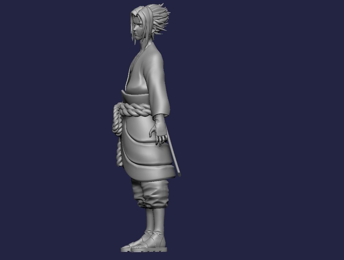 sasuki utchiha - from naruto 3D print model_8