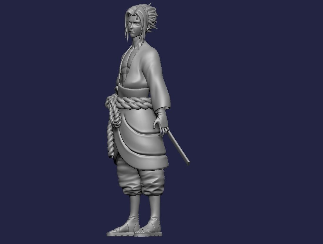 sasuki utchiha - from naruto 3D print model_7