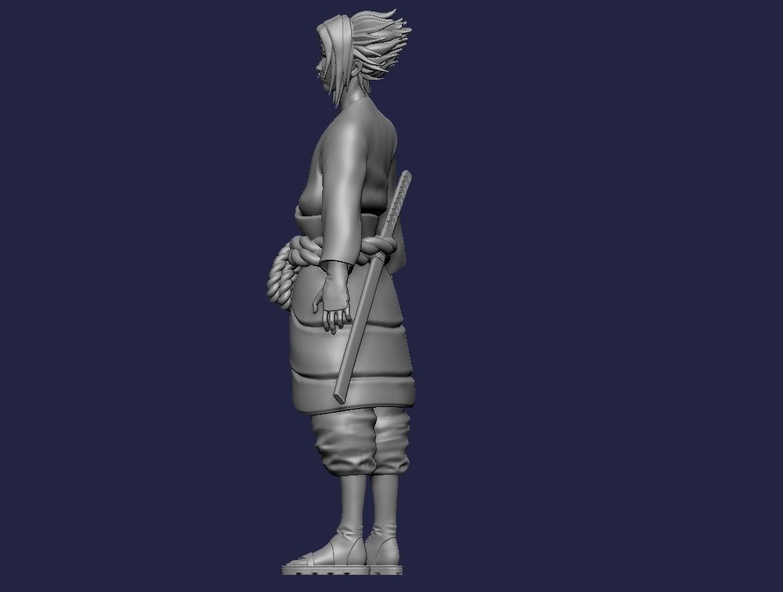 sasuki utchiha - from naruto 3D print model_9