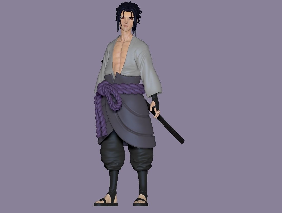 sasuki utchiha - from naruto 3D print model_1