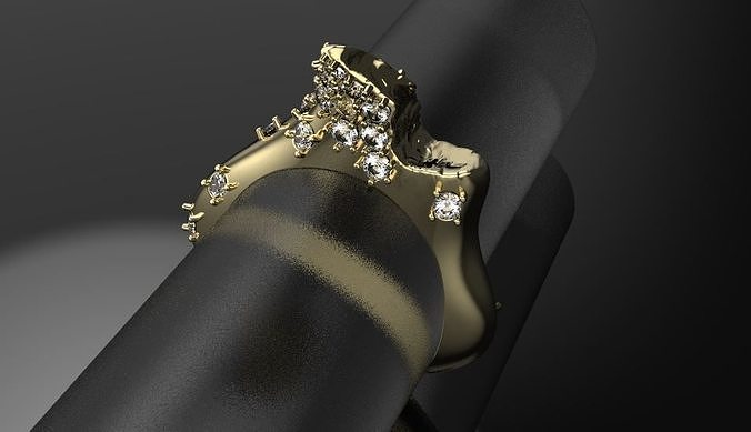 cute original ring 3D print model