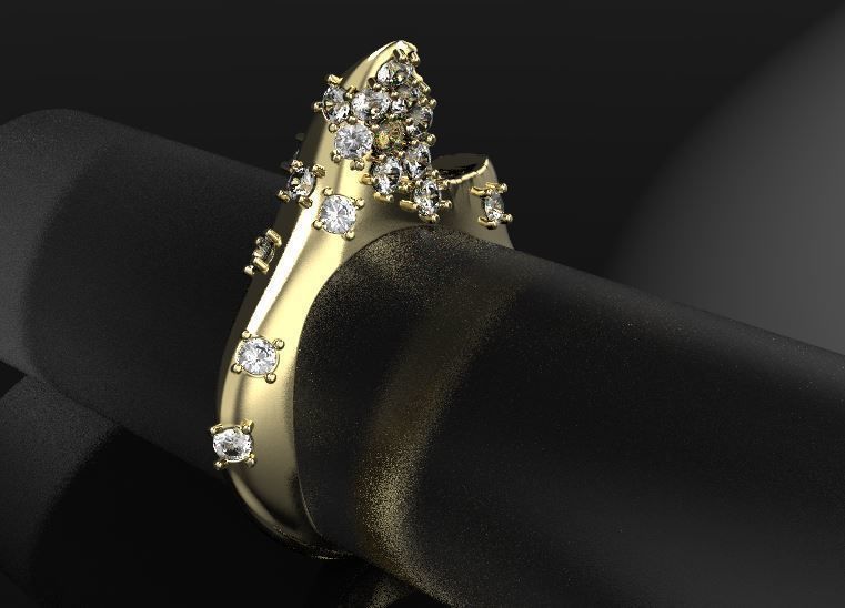 cute original ring 3D print model_9