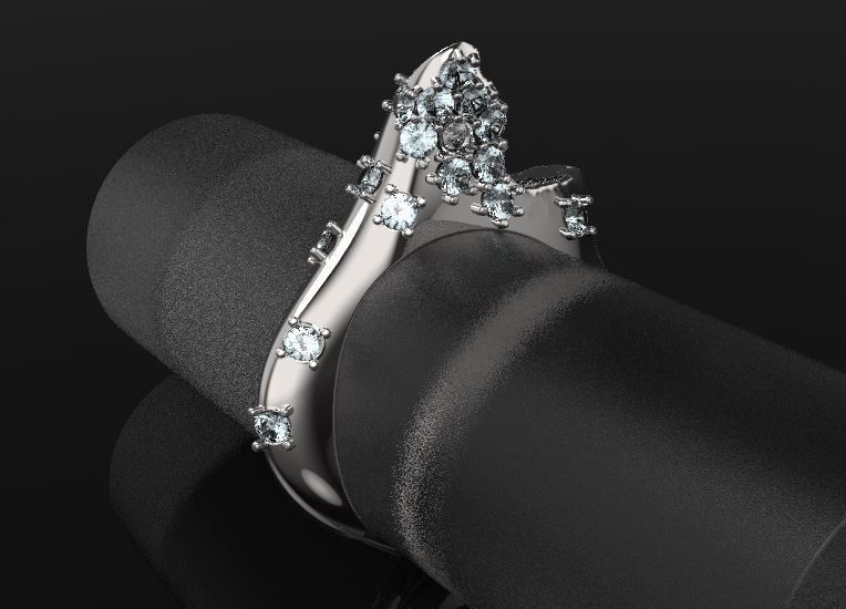 cute original ring 3D print model_5