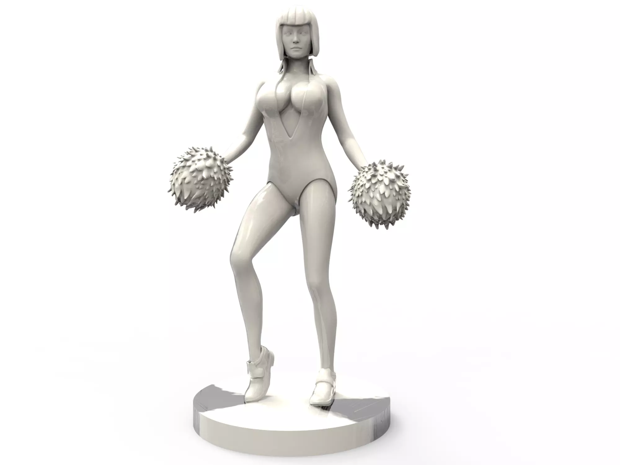cheerleader Pose 3D print model