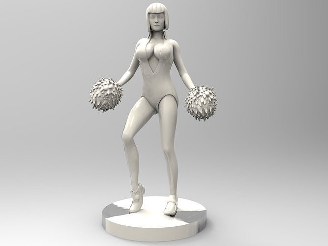 cheerleader Pose 3D print model