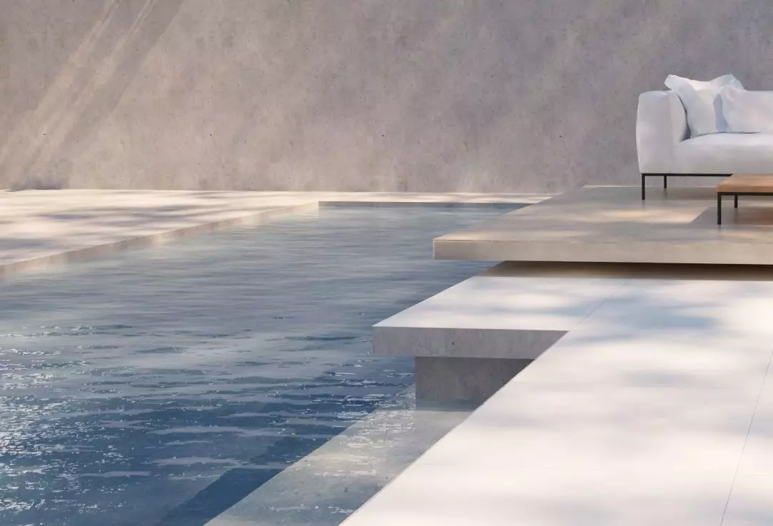 calm water animated 3D model_0