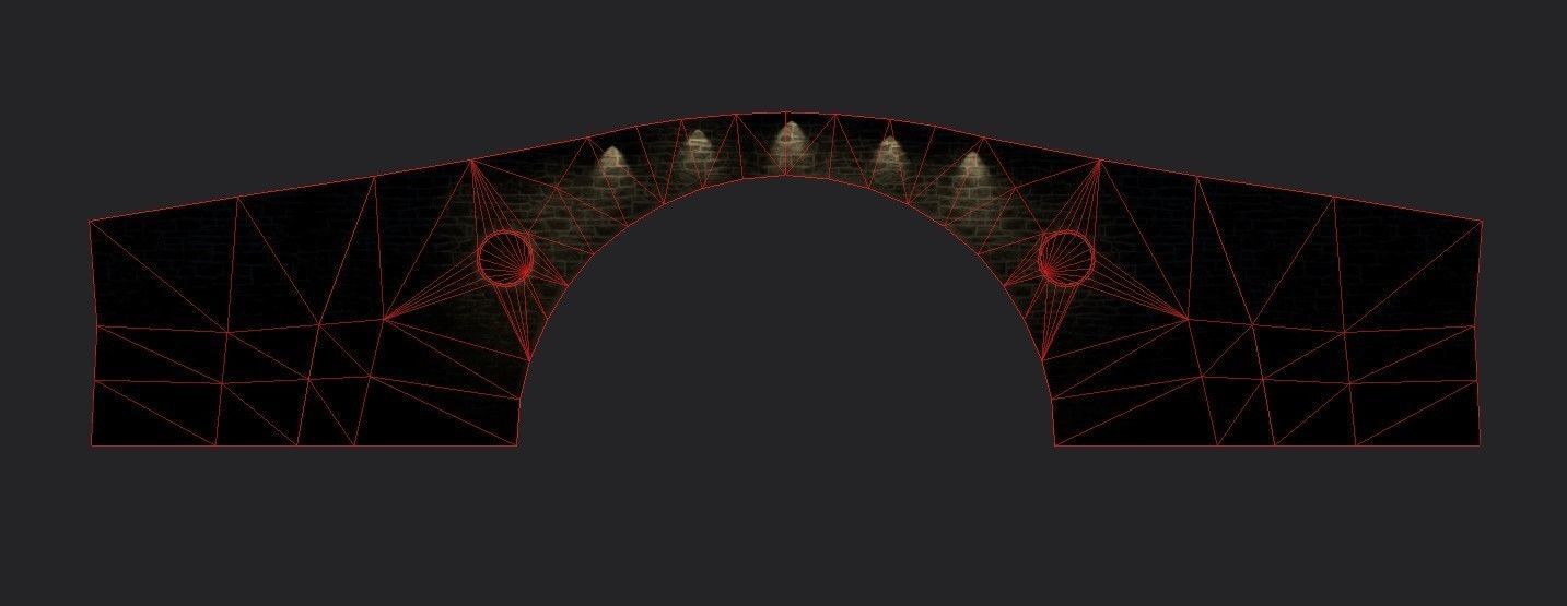 Clachan Bridge Low-poly 3D model_14