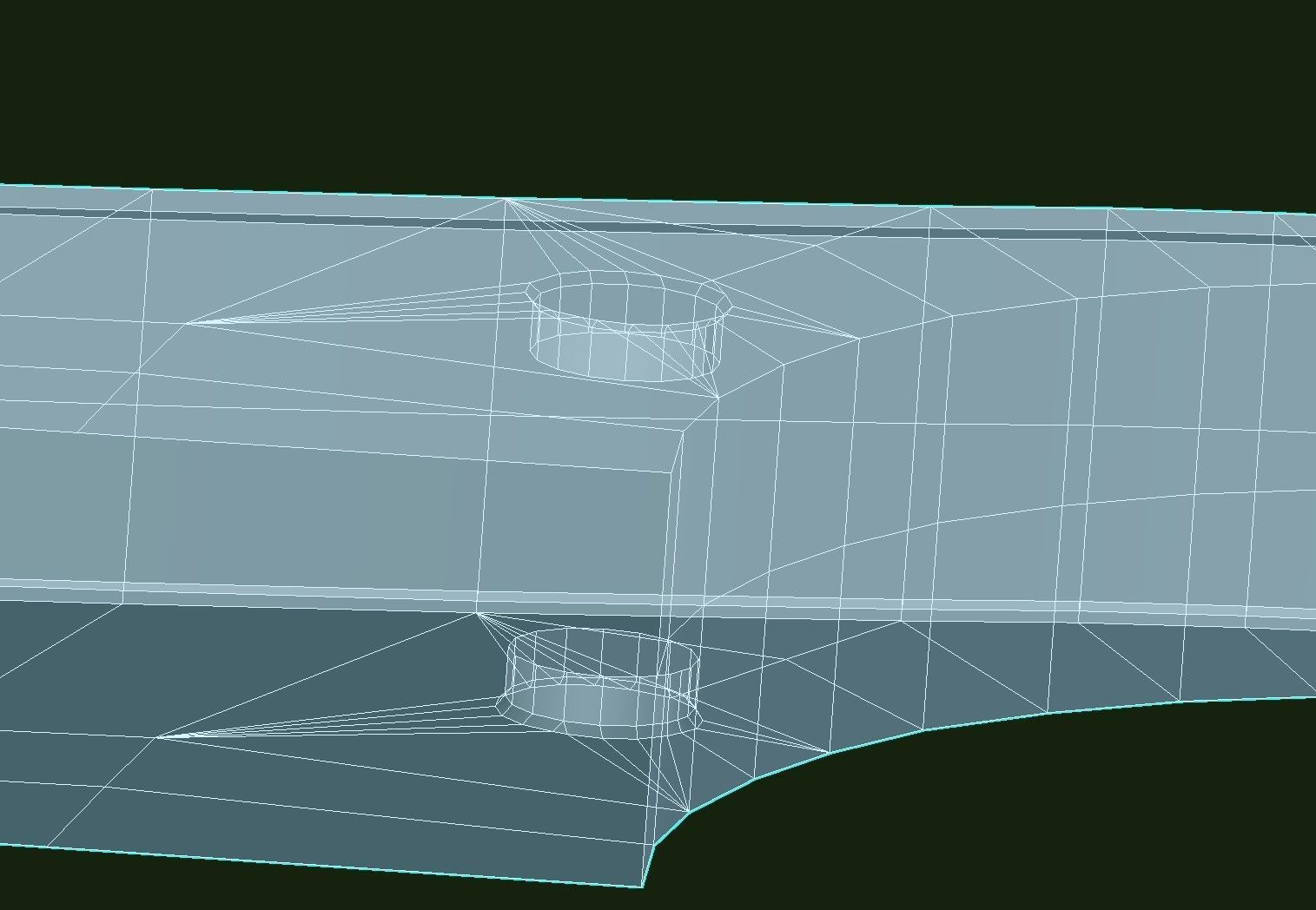 Clachan Bridge Low-poly 3D model_25