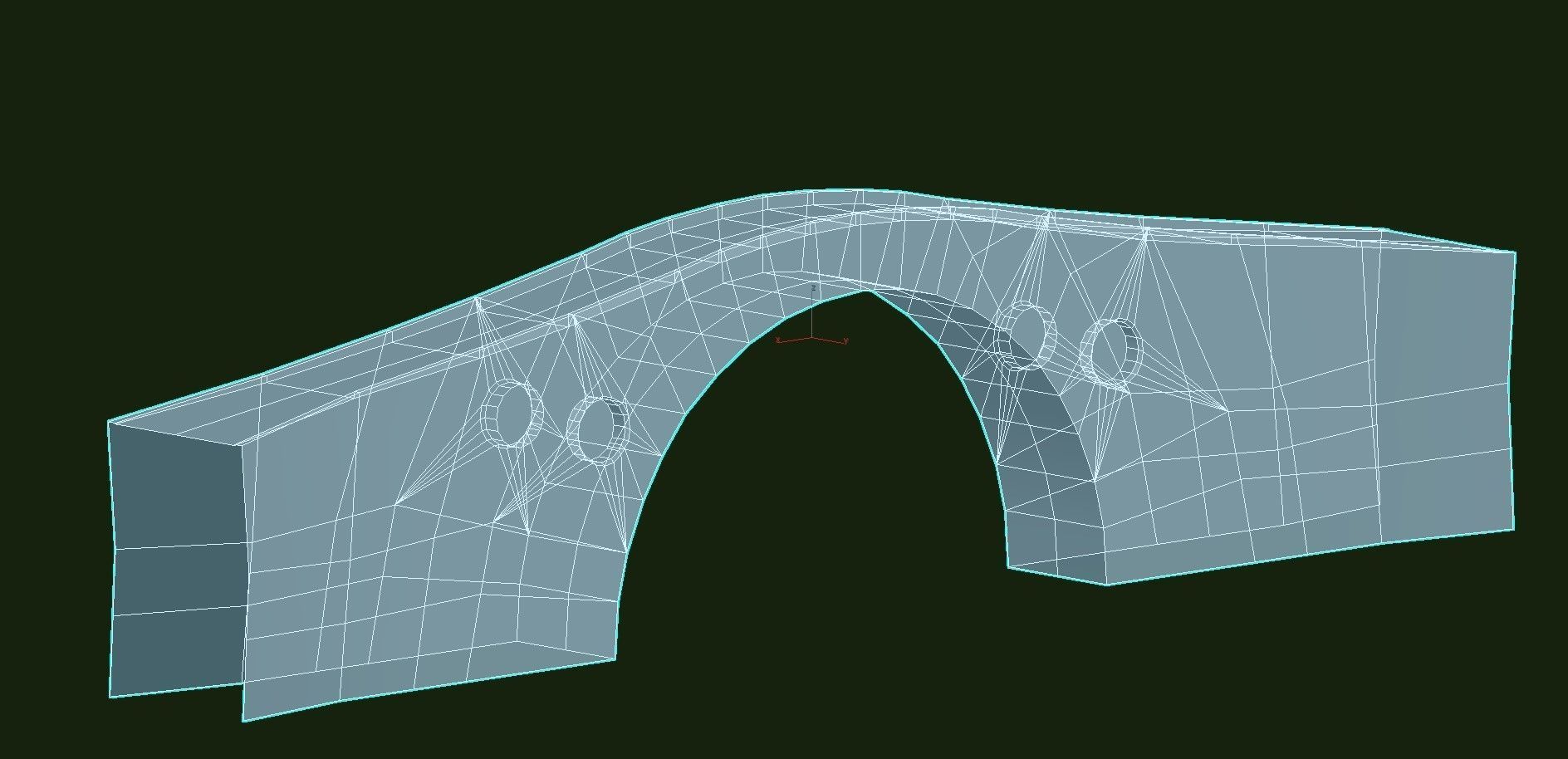 Clachan Bridge Low-poly 3D model_24