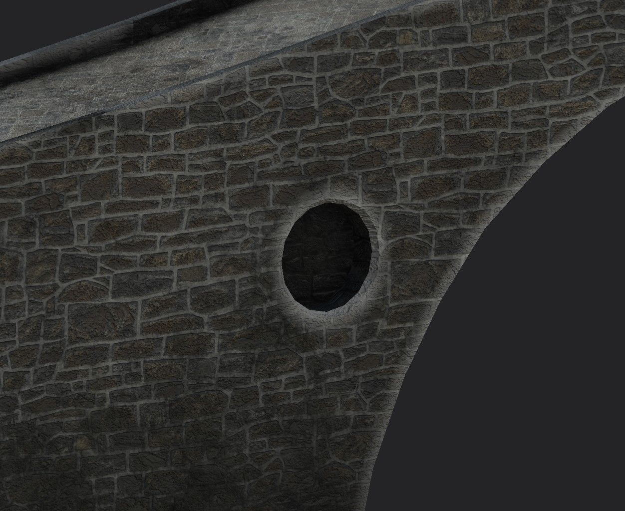 Clachan Bridge Low-poly 3D model_8