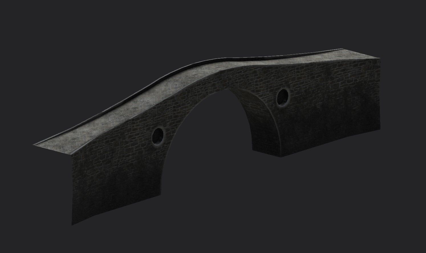 Clachan Bridge Low-poly 3D model_6