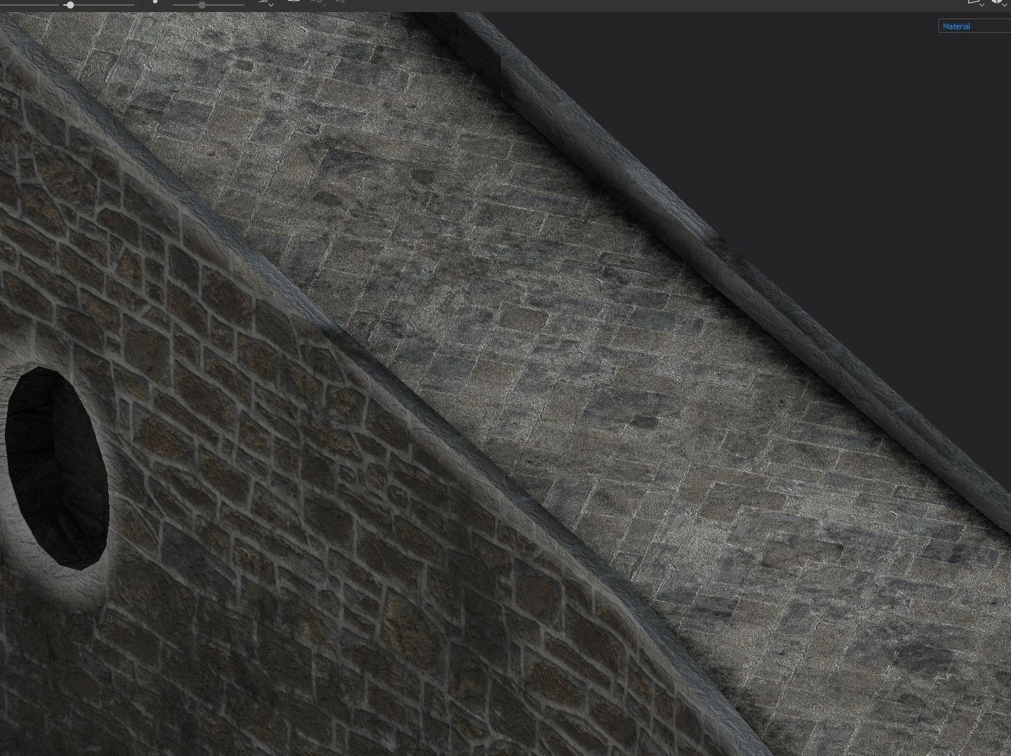 Clachan Bridge Low-poly 3D model_10