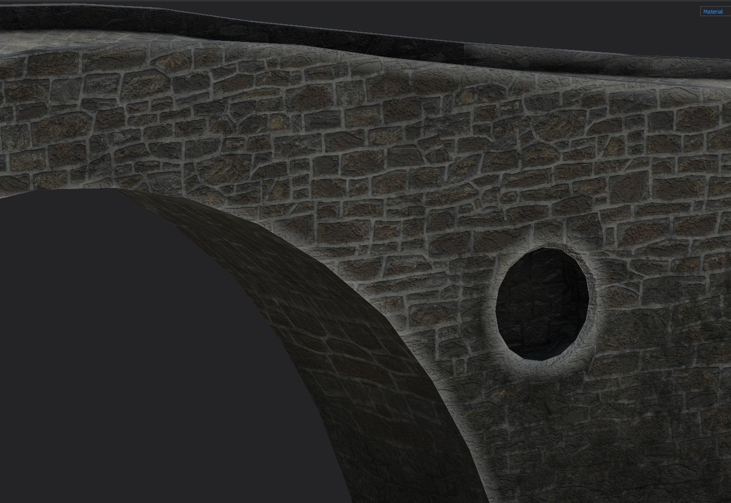 Clachan Bridge Low-poly 3D model_9