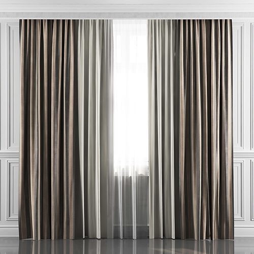 Curtain Set 13 3D model